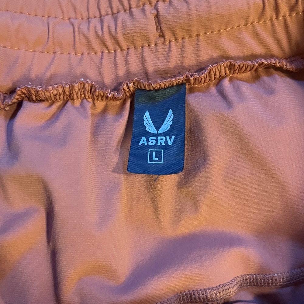 Size L Large ASRV DSG-0825 Men Tetra-Lite Cargo high rib jogger Rust color pants - Picture 6 of 7